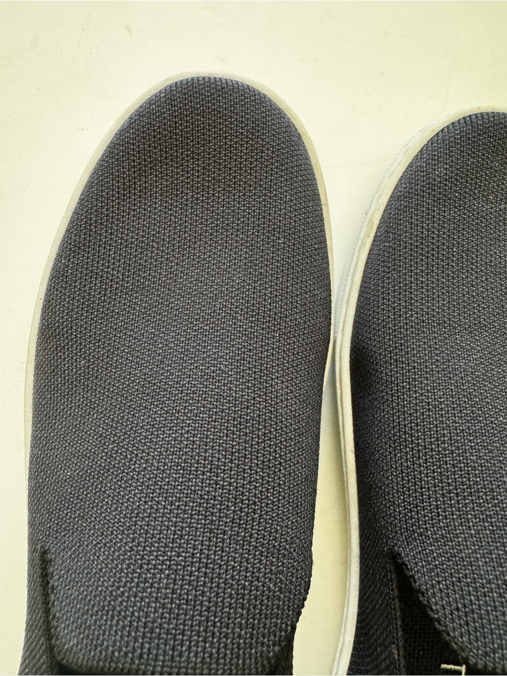Rothy's Black The Original Slip-On Knit Sneakers size 9.5 - Picture 3 of 8